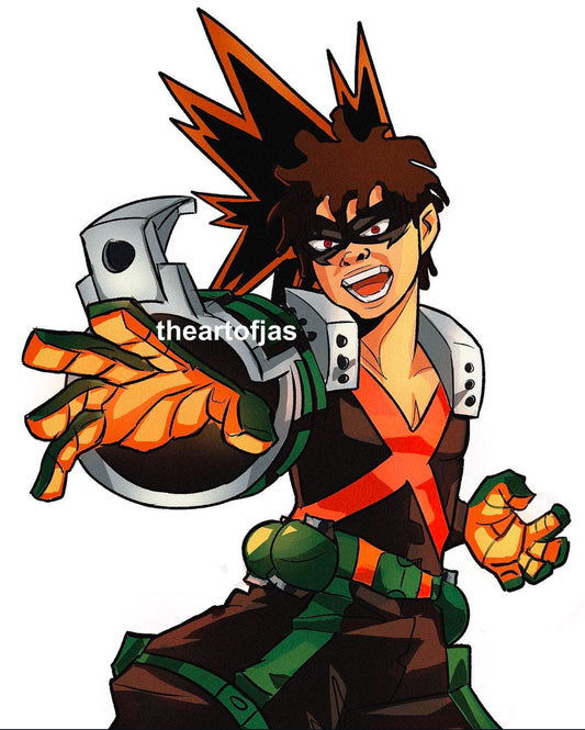 Black Bakugo (Print)