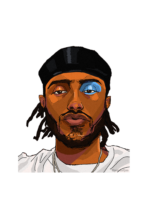 Amine Blue (Sticker)