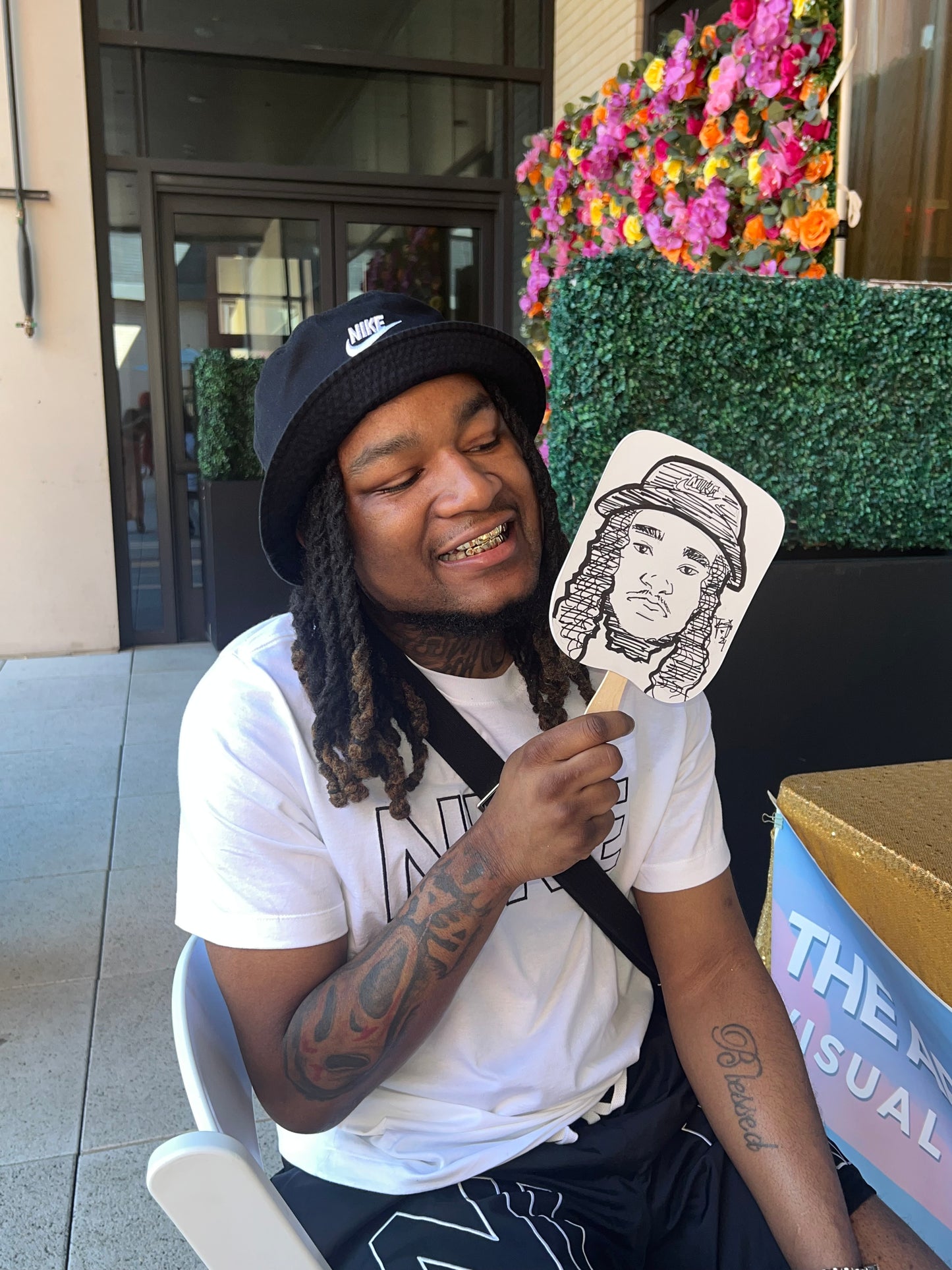 Custom Caricature Fan