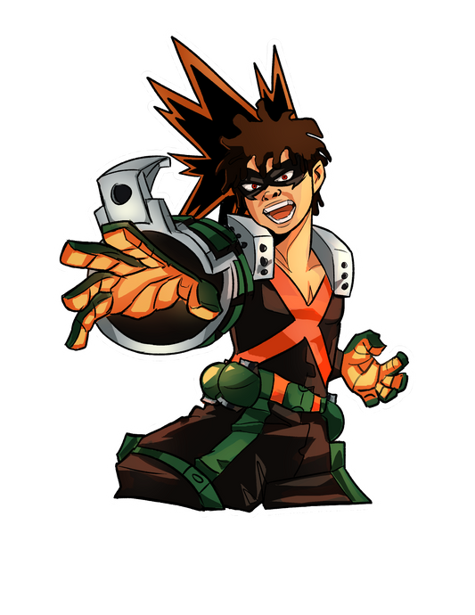 Black Bakugo (Sticker)