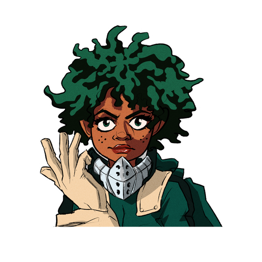 Black Deku (Sticker)