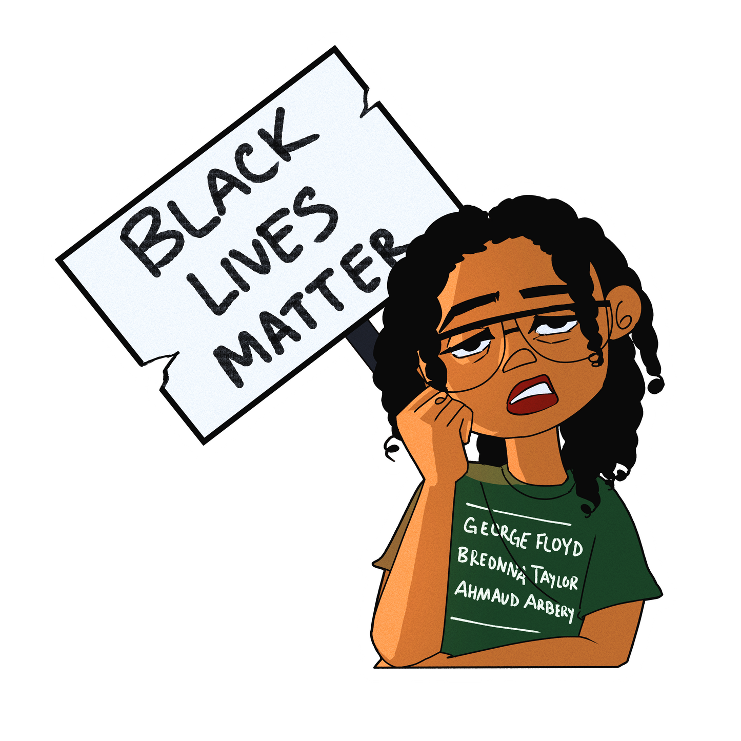 Black Lives Matter (Sticker)