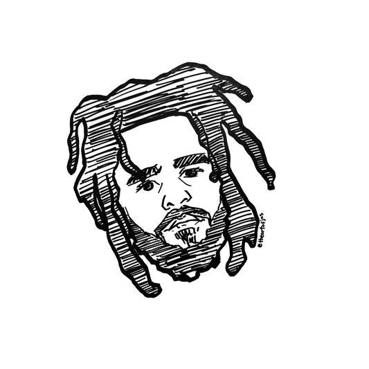 J Cole (Sticker)